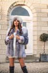 Two Tone Luxury mid Length Fur