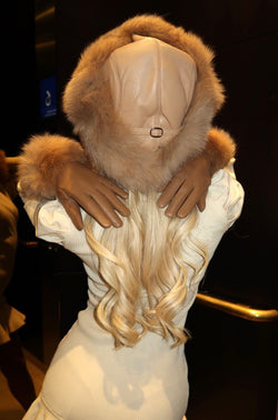 Camel Luxury Fur Hat